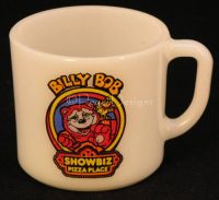 Anchor Hocking Billy Bob SHOWBIZ PIZZA Coffee Mug